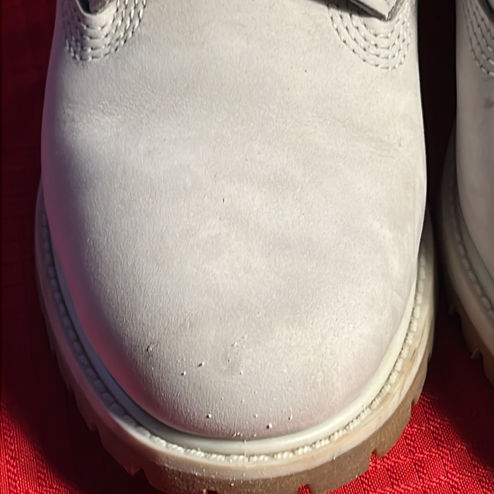 GRAY Women’s Size 7 TIMBERLAND BOOTS - Picture 4 of 12
